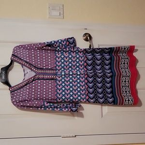 White Mark couture collection retro dress